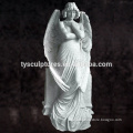 Clear engravable handmade naked angel ornaments stone statue